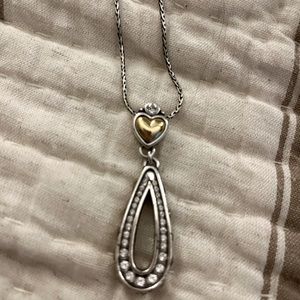 Brighton retired Plaza Heart necklace. New with tags. Never worn.